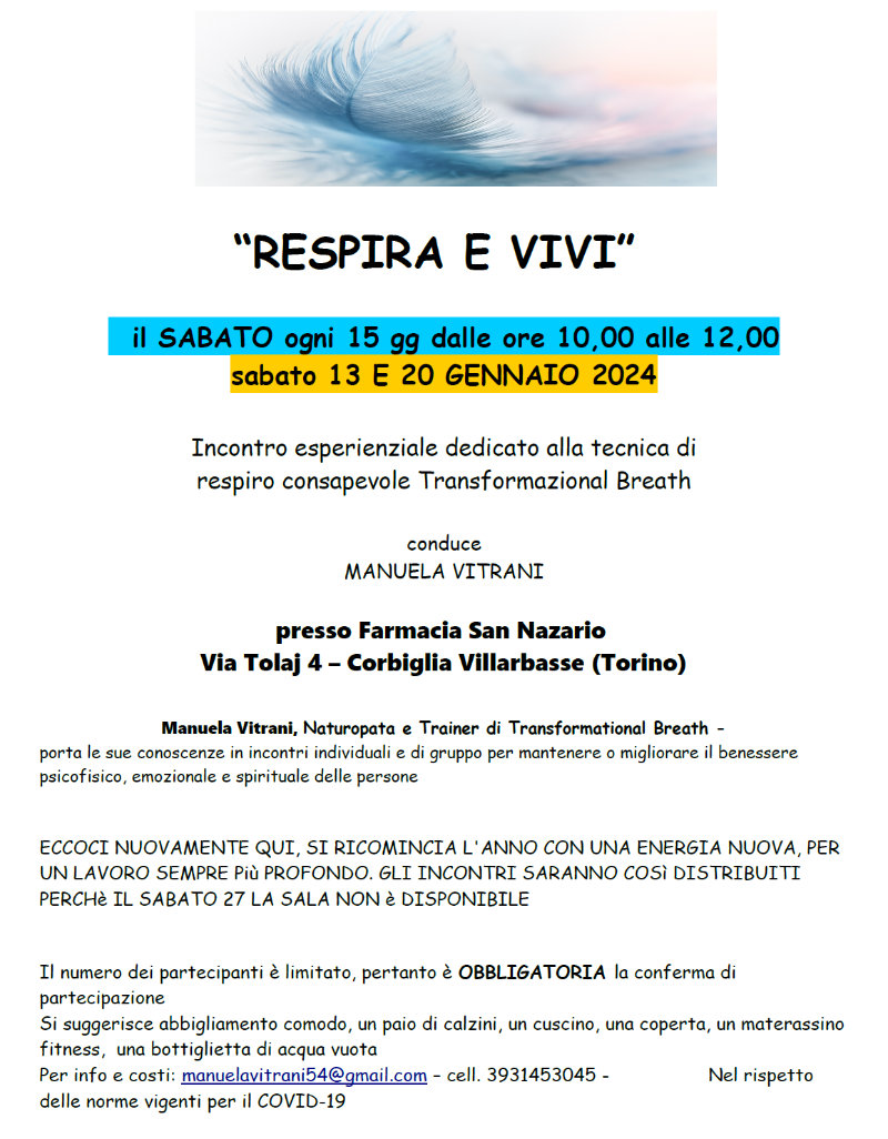 Vitrani gennaio 2024