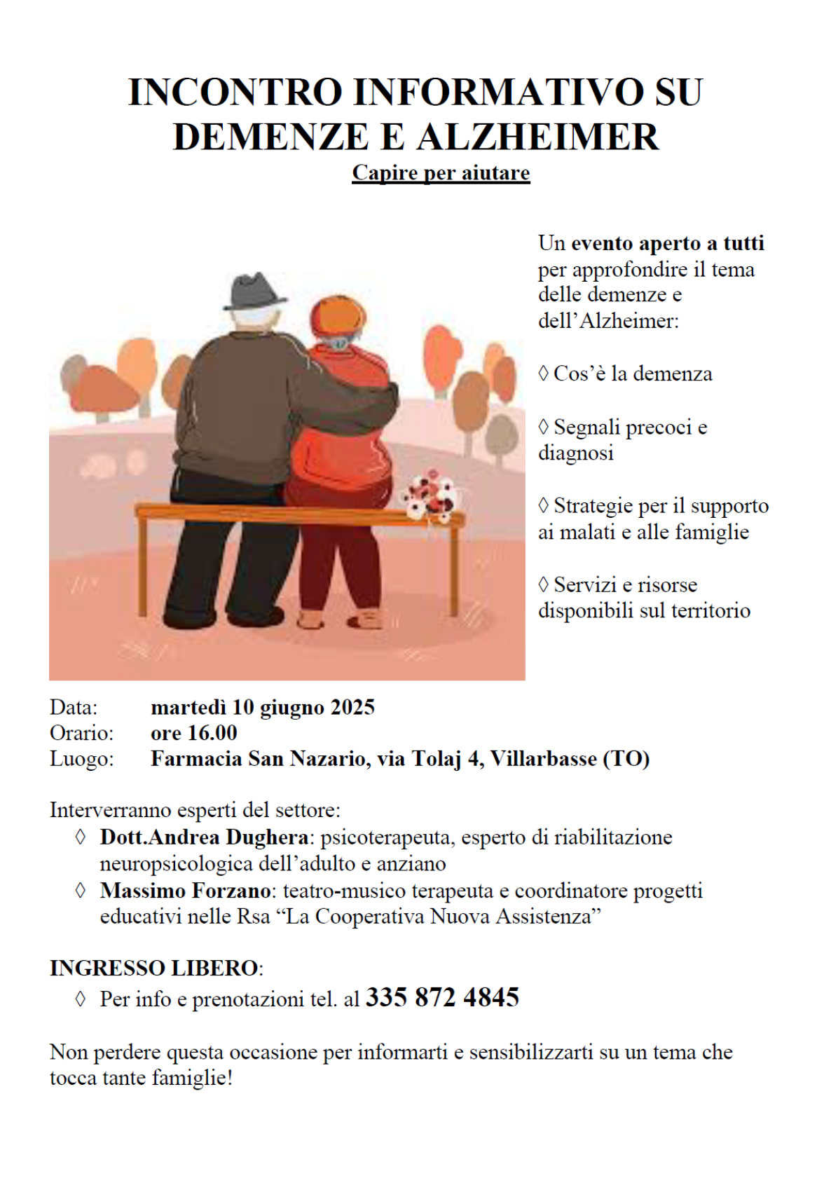 Volantino Alzheimer