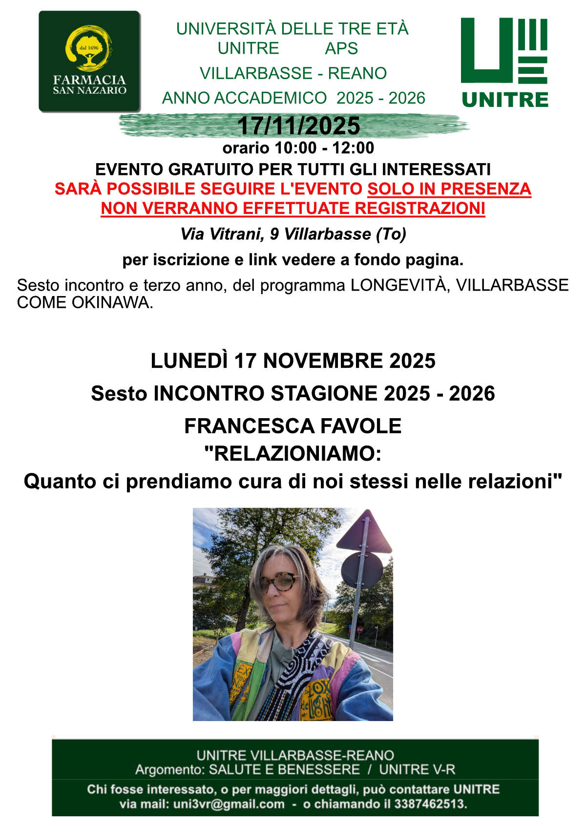 RELAZIONIAMO 17 11 25